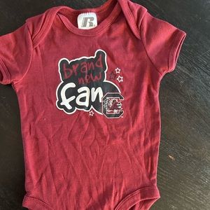 Carolina Fan onesie 18m